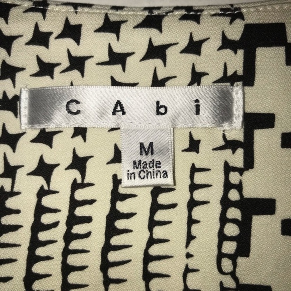 CAbi Coupe Houndstooth Bomber‎ Jacket Style 931 Size Medium - Picture 3 of 7